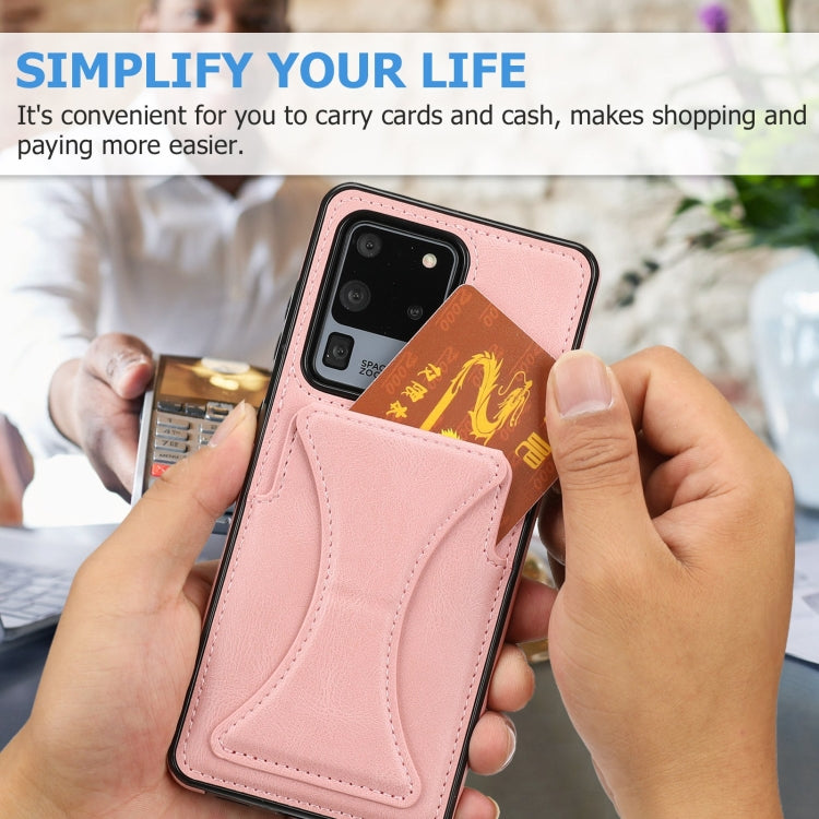 Custodia protettiva antiurto ultrasottile con supporto, For Samsung Galaxy S20 Ultra, For Samsung Galaxy S21 5G, For Samsung Galaxy S21+ 5G