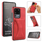 Custodia protettiva antiurto ultrasottile con supporto, For Samsung Galaxy S20 Ultra, For Samsung Galaxy S21 5G, For Samsung Galaxy S21+ 5G