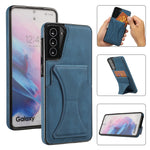 Custodia protettiva antiurto ultrasottile con supporto, For Samsung Galaxy S20 Ultra, For Samsung Galaxy S21 5G, For Samsung Galaxy S21+ 5G
