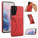 Custodia protettiva antiurto ultrasottile con supporto, For Samsung Galaxy S20 Ultra, For Samsung Galaxy S21 5G, For Samsung Galaxy S21+ 5G
