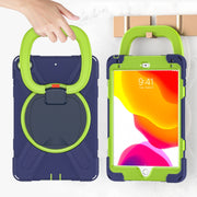 Custodia protettiva in silicone + PC con supporto e tracolla, For iPad mini 5 / 4