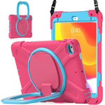 Custodia in silicone con supporto e tracolla per iPad mini 5/4