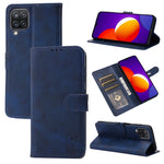 Custodia in pelle a ribalta orizzontale con motivo Happy Cat goffrato con supporto, slot per carte e portafoglio, For Samsung Galaxy S21 FE, For Samsung Galaxy A12, For Samsung Galaxy A22 4G, For Samsung Galaxy A22 5G EU Version