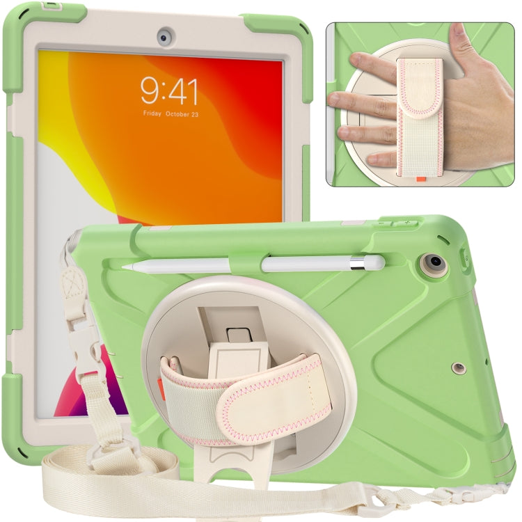 Custodia silicone con supporto e tracolla per iPad 10.2 e Galaxy