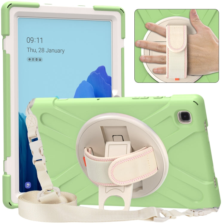 Custodia silicone con supporto e tracolla per iPad 10.2 e Galaxy