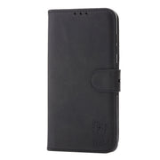 Custodia in pelle a ribalta orizzontale con motivo Happy Cat goffrato con supporto, slot per carte e portafoglio, For Xiaomi Redmi Note 10 4G, For Xiaomi Redmi Note 10 5G, For Xiaomi Redmi Note 10 Pro