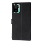 Custodia portafoglio in pelle per Xiaomi Redmi Note 10