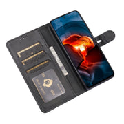 Custodia in pelle a ribalta orizzontale con motivo Happy Cat goffrato con supporto, slot per carte e portafoglio, For Xiaomi Redmi Note 10 4G, For Xiaomi Redmi Note 10 5G, For Xiaomi Redmi Note 10 Pro