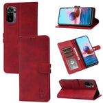Custodia portafoglio in pelle per Xiaomi Redmi Note 10