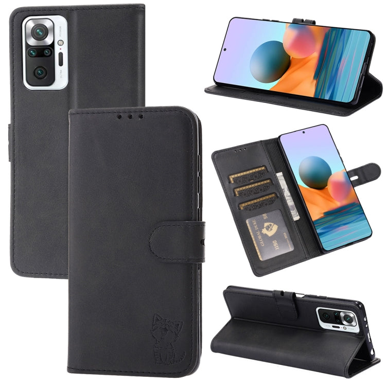 Custodia portafoglio in pelle per Xiaomi Redmi Note 10