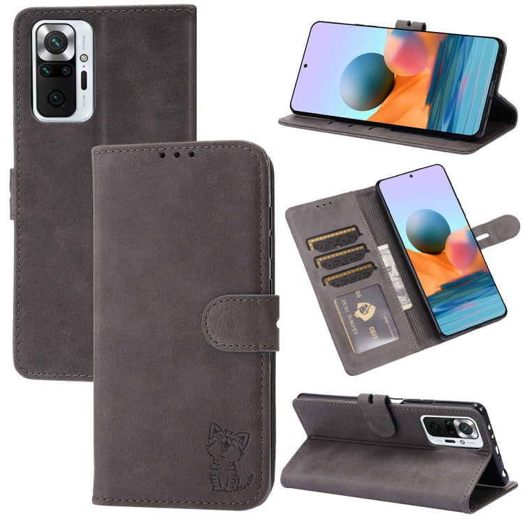 Custodia portafoglio in pelle per Xiaomi Redmi Note 10