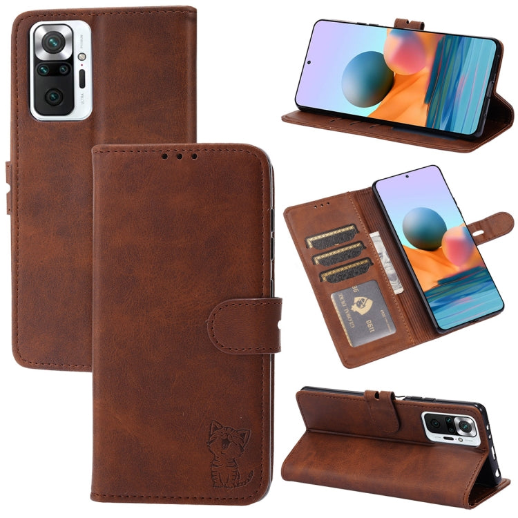 Custodia portafoglio in pelle per Xiaomi Redmi Note 10