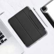 Mutural Custodia in pelle per PC serie Yagao orizzontale con supporto e slot per penna, For iPad Pro 11 (2021) / (2020)