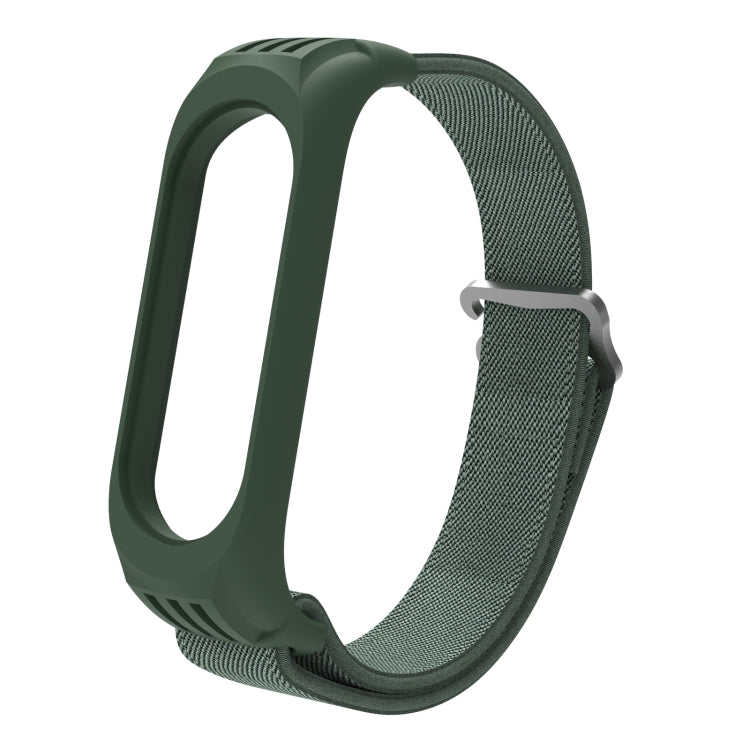 Per cinturino di ricambio per cinturino in twill con fibbia a forma di 9 Xiaomi Mi Band 6/5/4/3