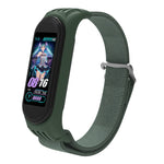 Per cinturino di ricambio per cinturino in twill con fibbia a forma di 9 Xiaomi Mi Band 6/5/4/3