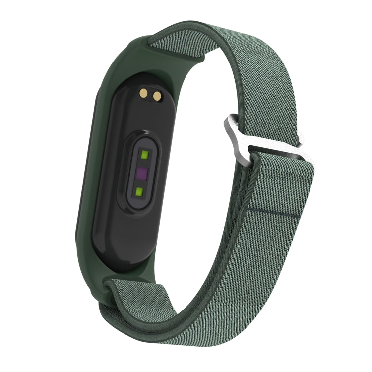 Per cinturino di ricambio per cinturino in twill con fibbia a forma di 9 Xiaomi Mi Band 6/5/4/3