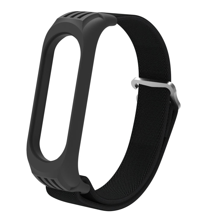 Per cinturino di ricambio per cinturino in twill con fibbia a forma di 9 Xiaomi Mi Band 6/5/4/3