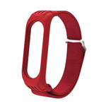Per cinturino di ricambio per cinturino in twill con fibbia a forma di 9 Xiaomi Mi Band 6/5/4/3
