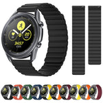 Cinturino di ricambio magnetico universale in silicone, 20mm, 22mm, 20mm For Samsung Smart Watch, 22mm For Samsung Smart Watch