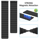 Cinturino di ricambio magnetico universale in silicone, 20mm, 22mm, 20mm For Samsung Smart Watch, 22mm For Samsung Smart Watch