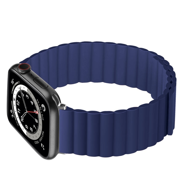 Cinturino di ricambio magnetico in silicone, For Apple Watch Series 7  41mm / & 6 & SE & 5 & 4 40mm, For Apple Watch Series  7  45mm / & 6 & SE & 5 & 4 44mm