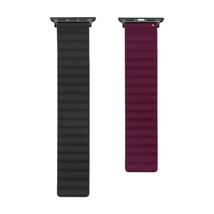 Cinturino di ricambio magnetico in silicone, For Apple Watch Series 7  41mm / & 6 & SE & 5 & 4 40mm, For Apple Watch Series  7  45mm / & 6 & SE & 5 & 4 44mm