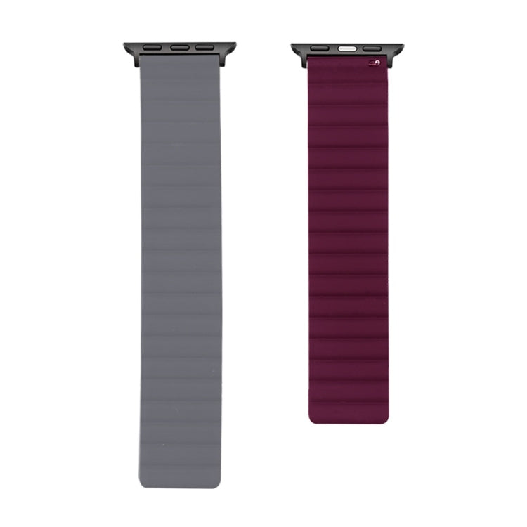Cinturino di ricambio magnetico in silicone, For Apple Watch Series 7  41mm / & 6 & SE & 5 & 4 40mm, For Apple Watch Series  7  45mm / & 6 & SE & 5 & 4 44mm