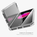 Custodia protettiva in TPU trasparente per smartphone Apple