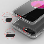 Custodia protettiva in TPU trasparente per smartphone Apple