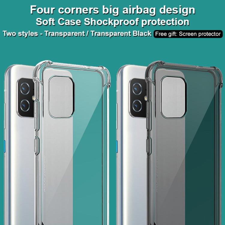 Custodia TPU antiurto con protezione schermo per smartphone compa