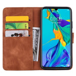 Custodia in pelle goffrata con design a doppia piegatura in vitello con mandala di diamanti con portafoglio, porta carte e fessure per carte, For Huawei Mate 20 Pro, For Huawei Mate 20 Lite /, For Huawei nova 5, For Huawei P Smart 2019                 ...