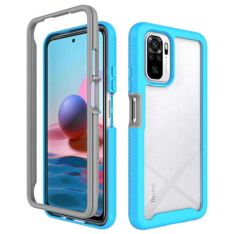 Starry Sky Solid Color Series Custodia protettiva antiurto per PC + TPU, For Xiaomi Redmi Note 10, For Xiaomi Redmi Note 10 Pro
