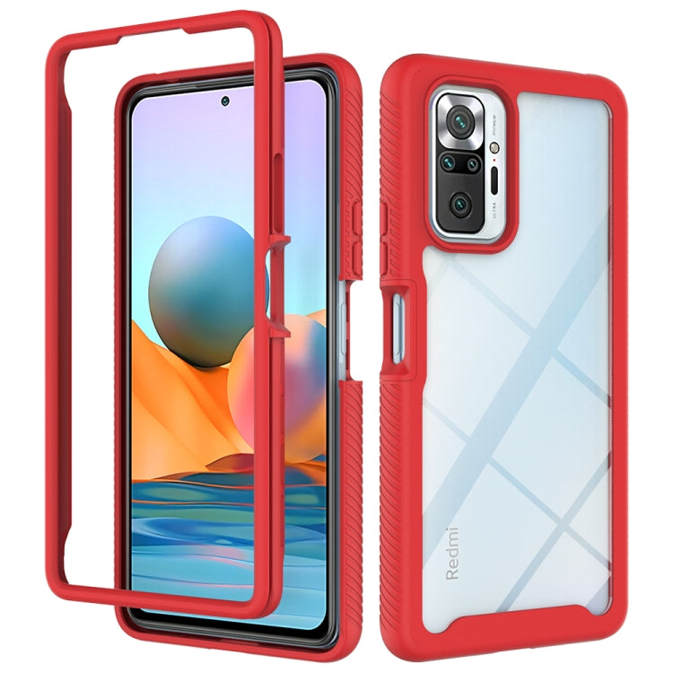 Starry Sky Solid Color Series Custodia protettiva antiurto per PC + TPU, For Xiaomi Redmi Note 10, For Xiaomi Redmi Note 10 Pro