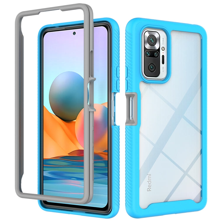 Starry Sky Solid Color Series Custodia protettiva antiurto per PC + TPU, For Xiaomi Redmi Note 10, For Xiaomi Redmi Note 10 Pro
