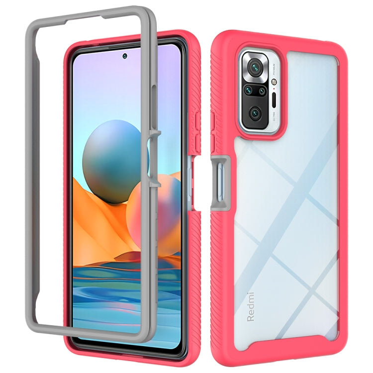 Starry Sky Solid Color Series Custodia protettiva antiurto per PC + TPU, For Xiaomi Redmi Note 10, For Xiaomi Redmi Note 10 Pro