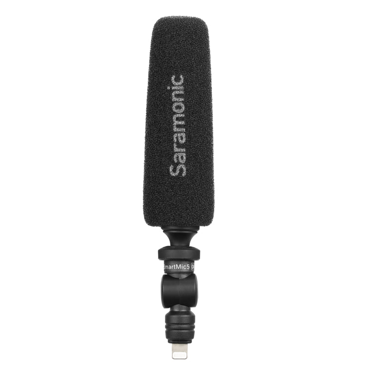 Saramonic SmartMic5 Di Microfono unidirezionale super lungo per dispositivi con interfaccia a 8 pin, SmartMic5 Di