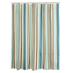 Tende da doccia in tessuto di poliestere impermeabile spesso a trama verticale multicolore, 180x180cm, 180x200cm, 200x180cm, 200x200cm, 200x220cm, 200x240cm, 180x220cm, 180x240cm, 150x180cm, 120x180cm