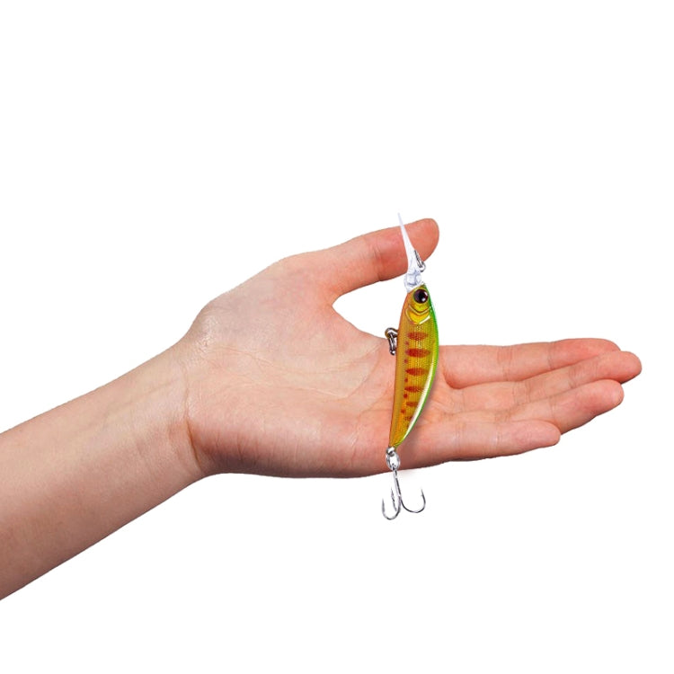 HENGJIA 10 PCS Long Throw Bionic Cocked Bocca Esca finta Pesca Ami tripli a tre ganasce, 10 PCS 1, 10 PCS 2, 10 PCS 3, 10 PCS 4, 10 PCS 5, 10 PCS 6