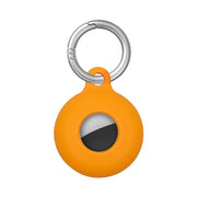 Custodia protettiva antiurto in silicone antigraffio cava a doppio lato con anello per gancio portachiavi, For AirTag