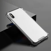 Telaio in TPU antiurto + custodia protettiva per pannello posteriore in acrilico, For iPhone X / XS, For iPhone XR, For iPhone XS Max