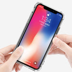 Custodia TPU con pannello acrilico per iPhone XS Max