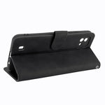 Tinta unita Skin Feel Fibbia magnetica Flip orizzontale Custodia in pelle PU con struttura in vitello con supporto e slot per schede e portafoglio, For OPPO Realme C11 (2021) / Realme C20, For TCL 20 Pro 5G, For TCL 20S, For Tone e21