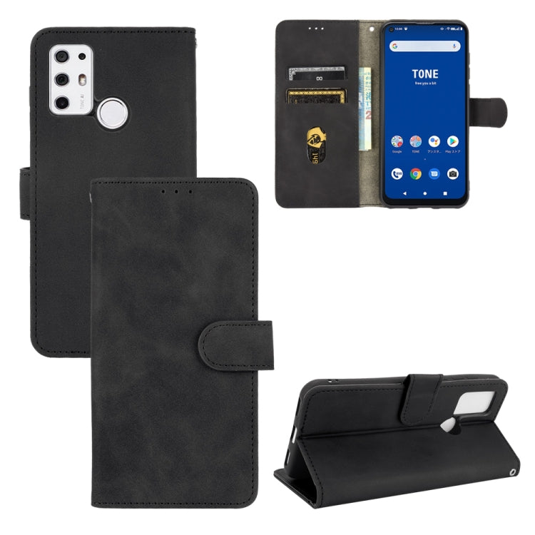 Tinta unita Skin Feel Fibbia magnetica Flip orizzontale Custodia in pelle PU con struttura in vitello con supporto e slot per schede e portafoglio, For OPPO Realme C11 (2021) / Realme C20, For TCL 20 Pro 5G, For TCL 20S, For Tone e21