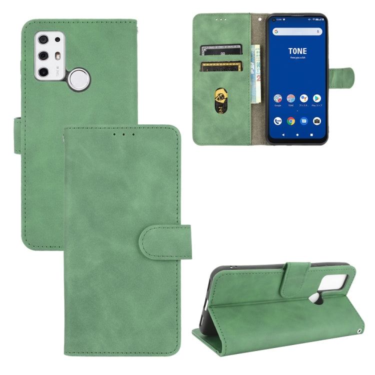 Tinta unita Skin Feel Fibbia magnetica Flip orizzontale Custodia in pelle PU con struttura in vitello con supporto e slot per schede e portafoglio, For OPPO Realme C11 (2021) / Realme C20, For TCL 20 Pro 5G, For TCL 20S, For Tone e21