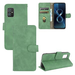 Tinta unita Skin Feel Fibbia magnetica Flip orizzontale Custodia in pelle PU con struttura in vitello con supporto e slot per schede e portafoglio, For Asus Zenfone 8 / ZS590KS (8 Mini)