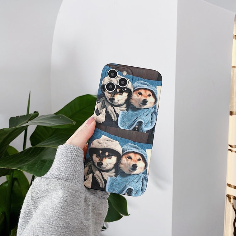 Custodia protettiva in TPU con motivo colorato per iPhone 12