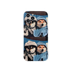 Custodia protettiva in TPU con motivo colorato per iPhone 12