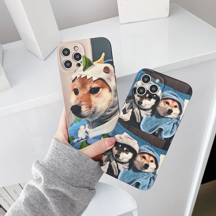 Custodia protettiva in TPU con motivo colorato per iPhone 12