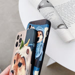 Custodia protettiva in TPU con motivo colorato per iPhone 12