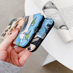 Custodia protettiva in TPU con motivo colorato per iPhone 12